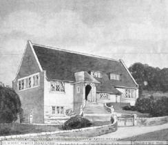 The original design of the hall 1912